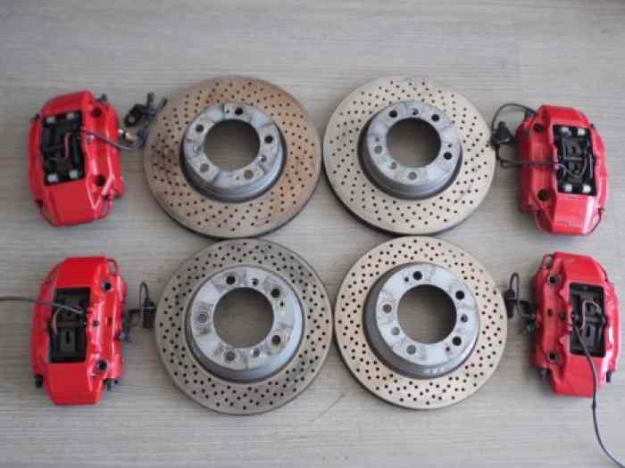 KIT FREINS ROUGE PORSCHE BOXSTER S 0