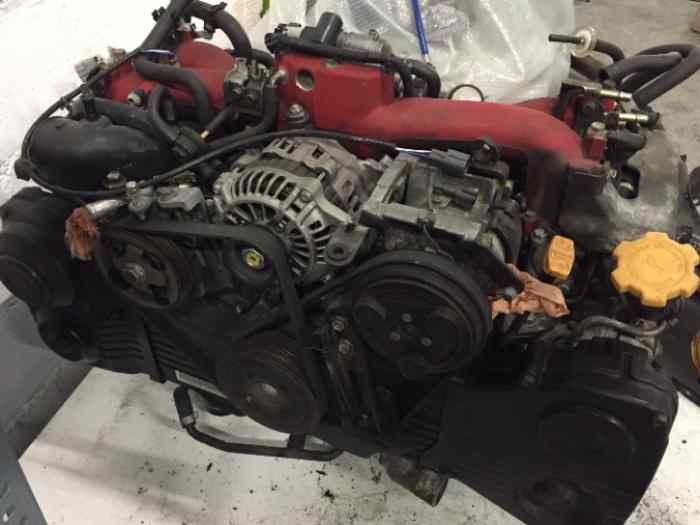 Moteur Subaru Impreza sti 8 Europe 265cv