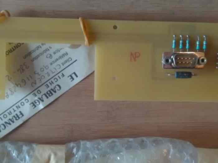 CARTE DASHBOARD CITROEN SAXO KC usine - Neuf 2