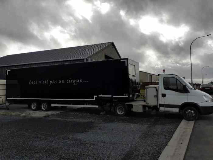 Mini trailer iveco à vendre 0