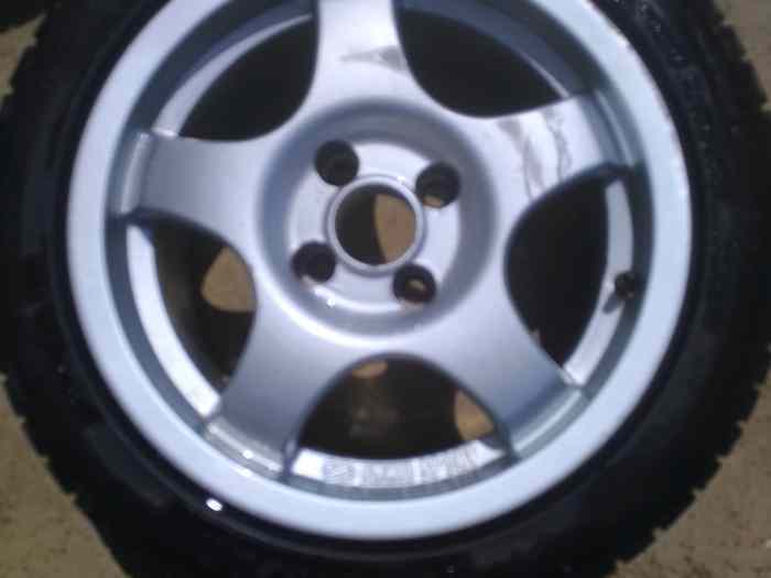 Set de 4 jantes enkei 4x100 15x7 et36 2