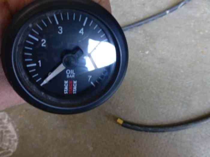 MANO STACK PRESSION HUILE MECANIQUE