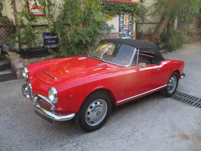ALFA ROMEO GIULIA 1600 SPIDER 1965 1