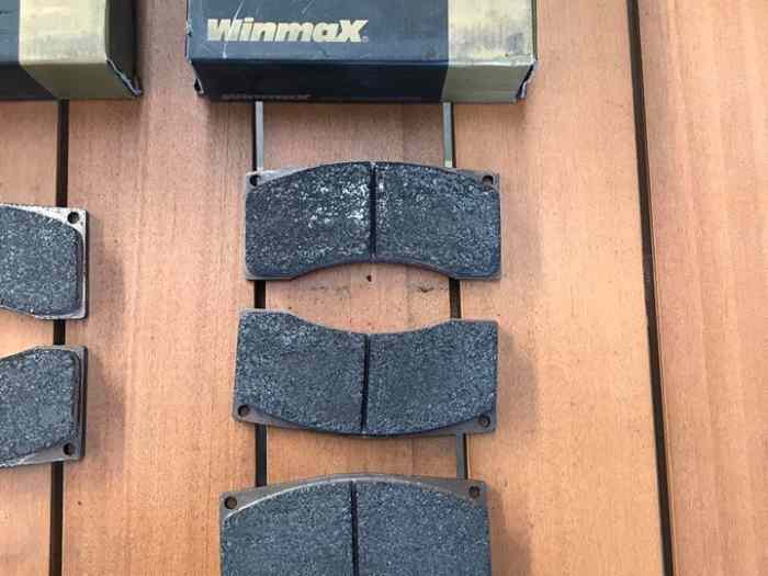 Plaquettes de frein Winmax WMP1099-16 usagées 3