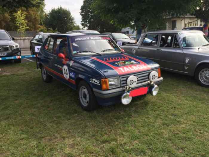 TALBOT SAMBA Préparation RALLYE VHC