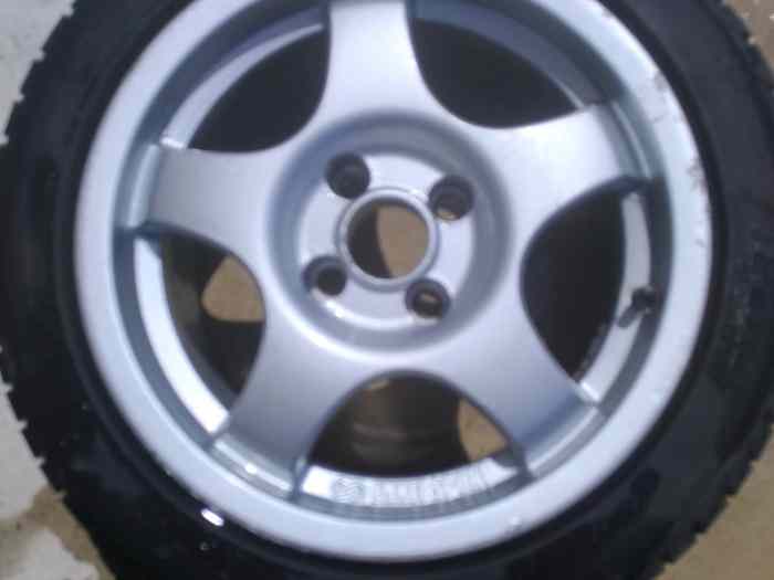 Set de 4 jantes enkei 4x100 15x7 et36 0