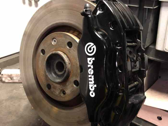 Kit gros frein 406 V6 0