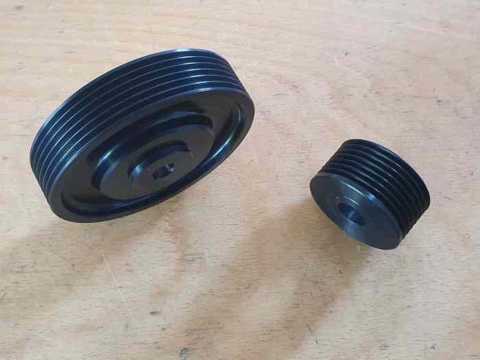 Poulie accessoire alu Clio 3 rs ou 2