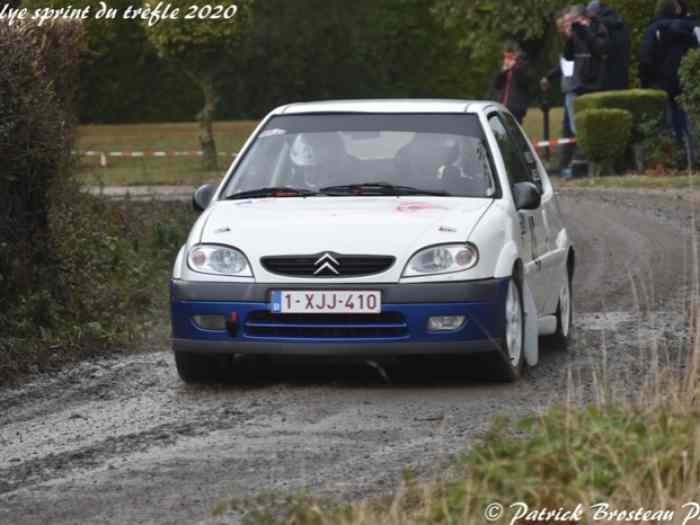 Citroën saxo 3/9 rallye Belgique 1