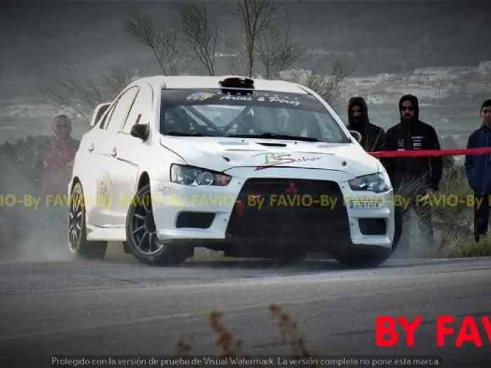 Lancer Evo 10 R4+ preparado en RMC Motorsport, con todas las revisiones al día. 1