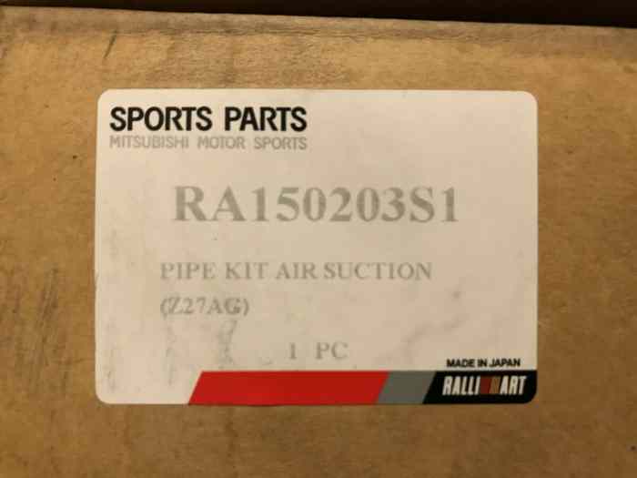 Kit durites alu RALLIART Colt CZT 1.5 Turbo GrN 2