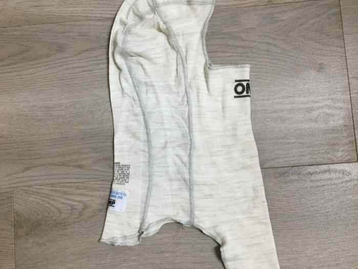 Vends ensemble OMP ONE FIA nomex blanc 5