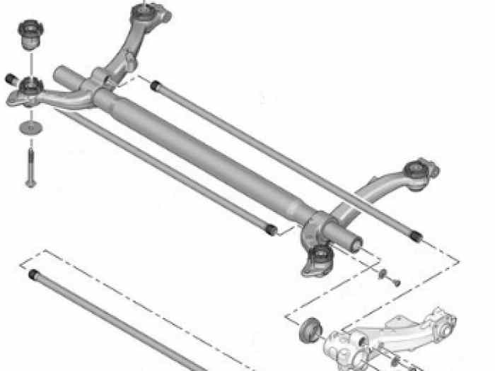 Recherche barre de torsion 22mm pour 206 ou 309