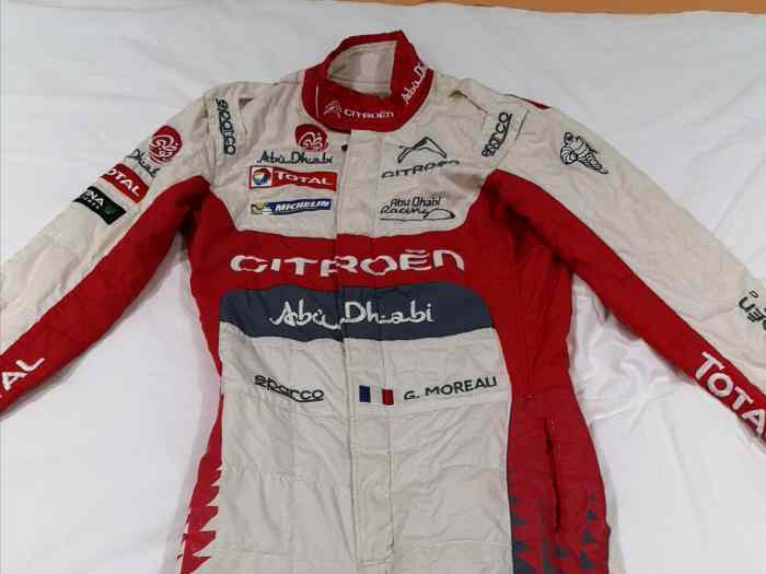 Combinaison officielle Citroen Racing WRC 2017 (C3 WRC)