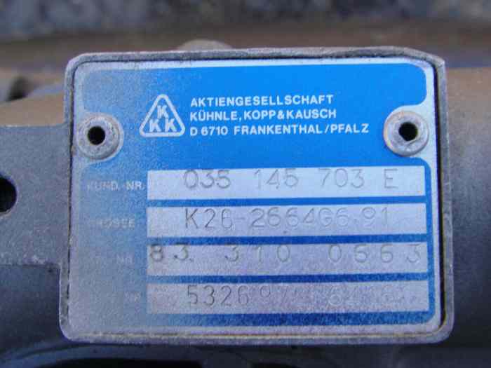 Turbo KKK K26 Audi UR Quattro Turbo pièces et voitures de course à