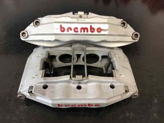 2 ÉTRIERS BREMBO 4 PISTONS RÉVISÉ VHC BMW ALPHA OU AUTRE 1