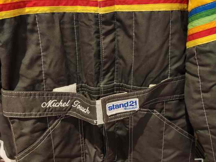 combinaison rallye STAND 21 vintage equipe RENAULT 2