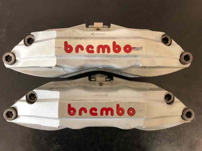 2 ÉTRIERS BREMBO 4 PISTONS RÉVISÉ VHC BMW ALPHA OU AUTRE 0