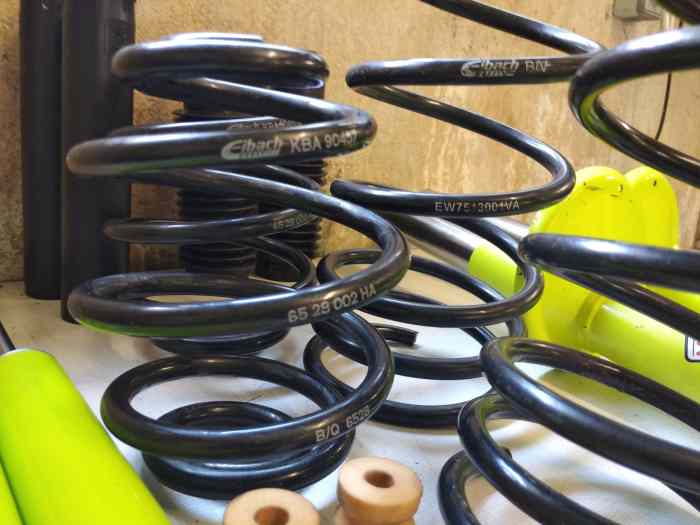 Amortisseurs Viarouge circuit + ressorts Eibach Clio 2 RS 1