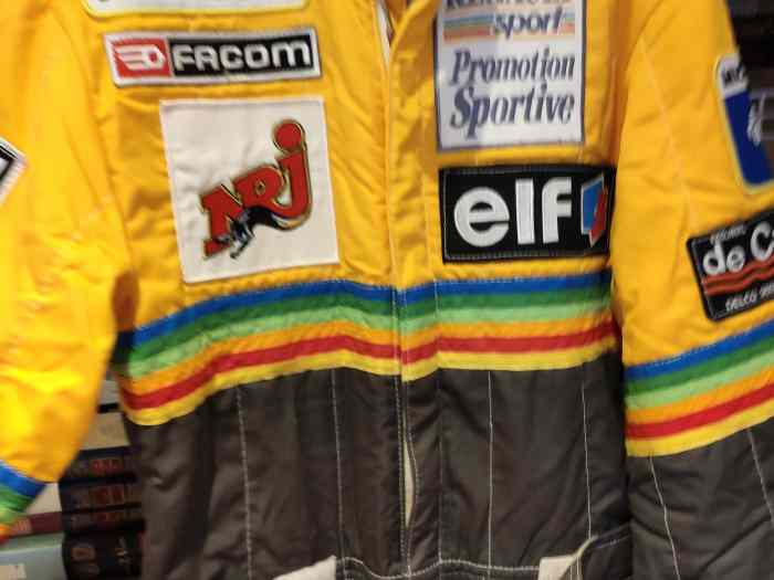 combinaison rallye STAND 21 vintage equipe RENAULT 0