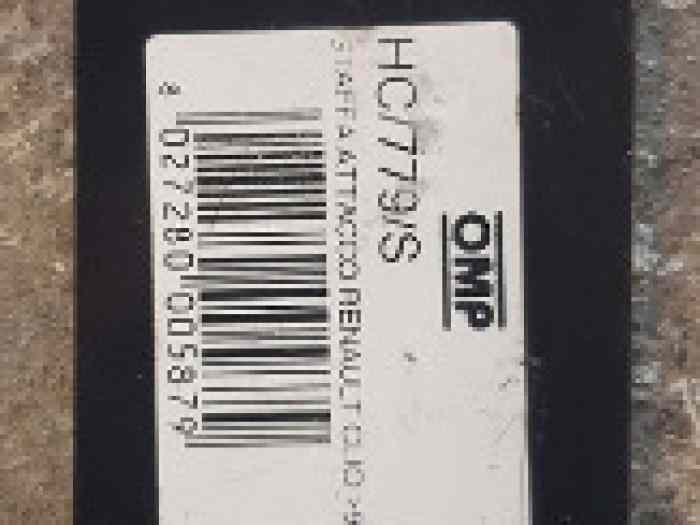 Platines siéges Clio. 3