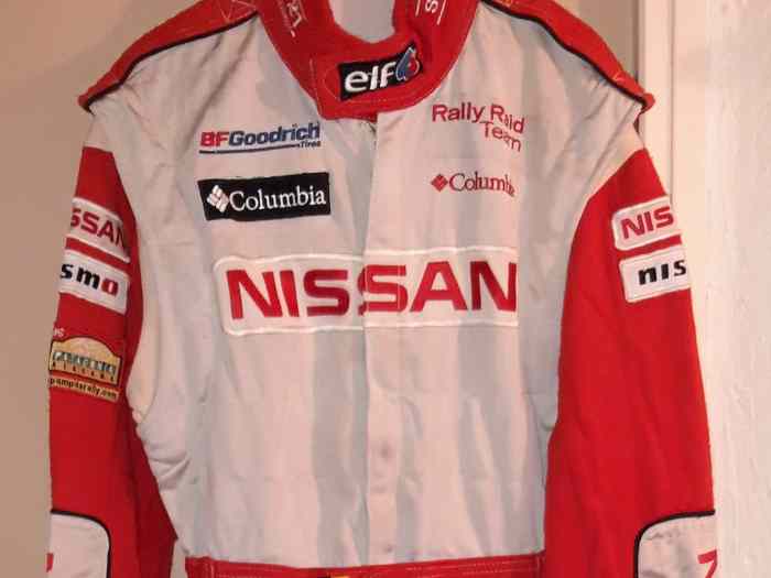 Combinaison Nissan Rally Raid dakar 2004: Jean-Marie Lurquin 2