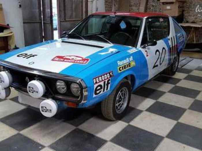 renault r 17 ts gordini phase 1 année 1973