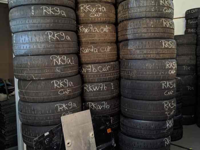 Lot de 84 pneus Pirelli Rallye 18 pouces (84 pneus) dispo Pole mécanique d