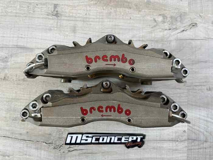 2 ETRIERS BREMBO 8 PISTONS 306 MAXI ES...