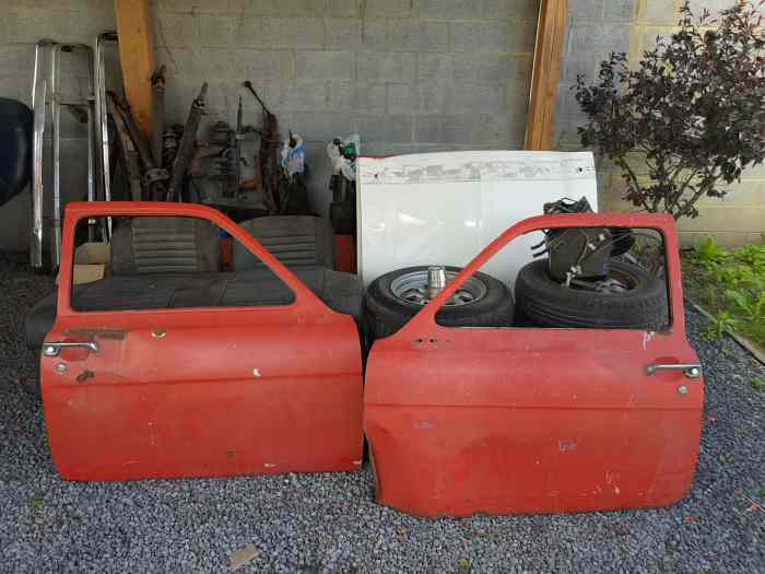 Caisse ford escort mk1 et pièces 4