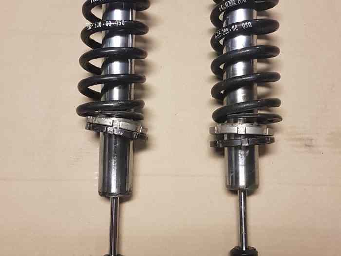 2 amortisseurs Bilstein AV filetés + ressorts Saxo challenge GRA + 2 amortisseurs AR Bilstein retarés Viarouge 3