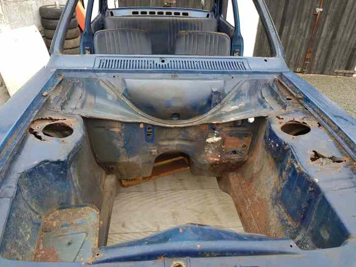 Caisse ford escort mk1 et pièces 2