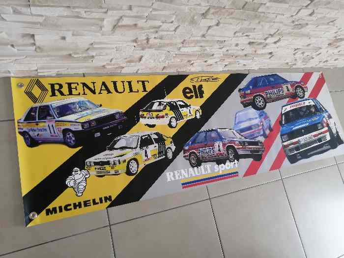 Bâche Renault Sport R5 Maxi Ragnotti - pièces et voitures de course à  vendre, de rallye et de circuit.