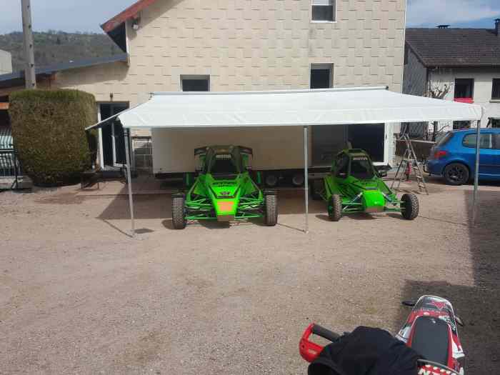 Remorque pour voiture fermee 3