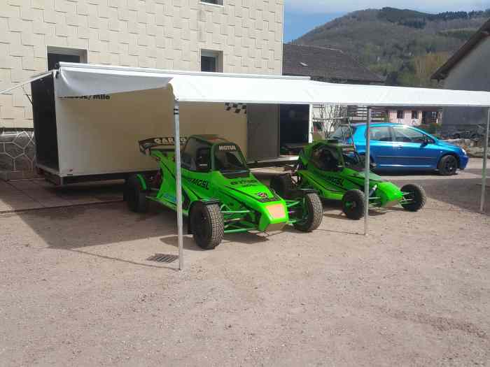 Remorque pour voiture fermee 2