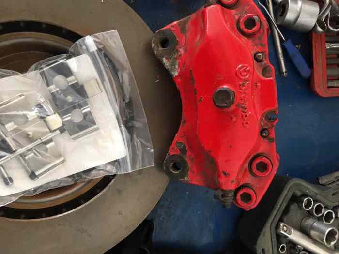 Brembo de Fiat Coupe turbo 1