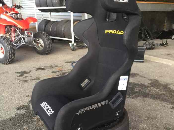 Siège baquet SPARCO PRO ADV à oreilles 1