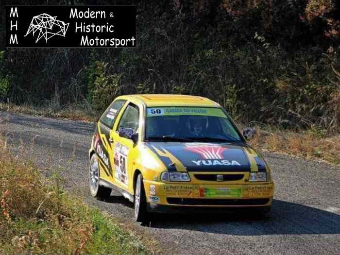 SEAT IBIZA TOP groupe N version asphalte en location 1