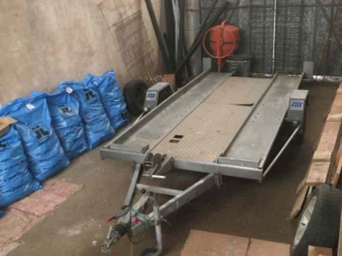 Remorque plateaux porte voiture FL BARTHÉLÉMY 1