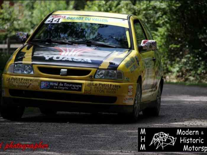 SEAT IBIZA TOP groupe N version asphalte en location 2