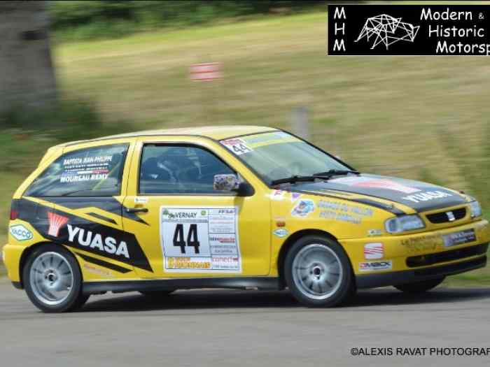 SEAT IBIZA TOP groupe N version asphalte en location 5