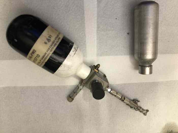 Bouteille d’air régulateur pression F1