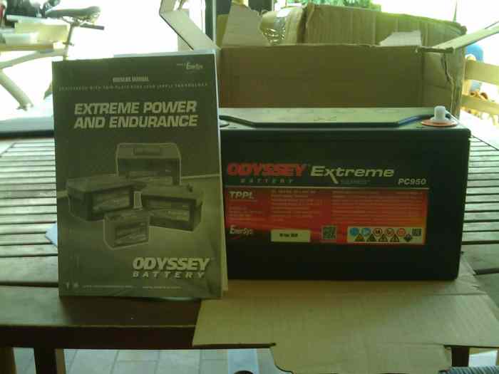 batterie rallye odyssey 950 12v 34h neuve suite erreur de commande 0