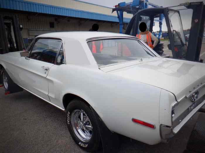 Véritable Mustang 68 390 GT Code S, EN FRANCE 0