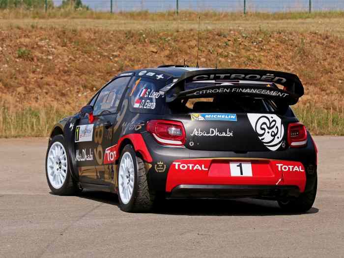 2011 – Citroën DS3 WRC ex Sébastien Loeb 1