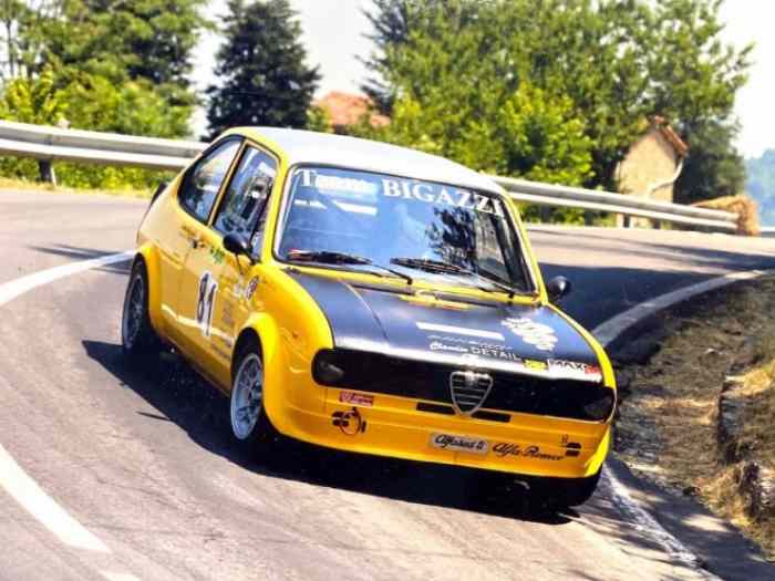 Alfa Romeo Alfasud ti, Gr. 2, 1974 - Winning car with FIA HTP, well prepared in Italy by the specialist Bigazzi 0