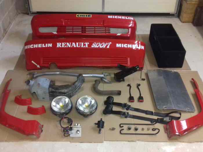 Lot pièces R5GT Turbo phase 1
