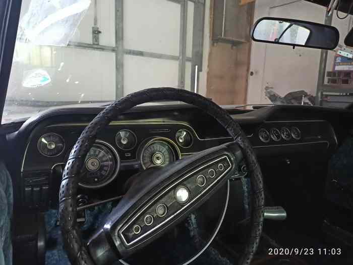 Véritable Mustang 68 390 GT Code S, EN FRANCE 2