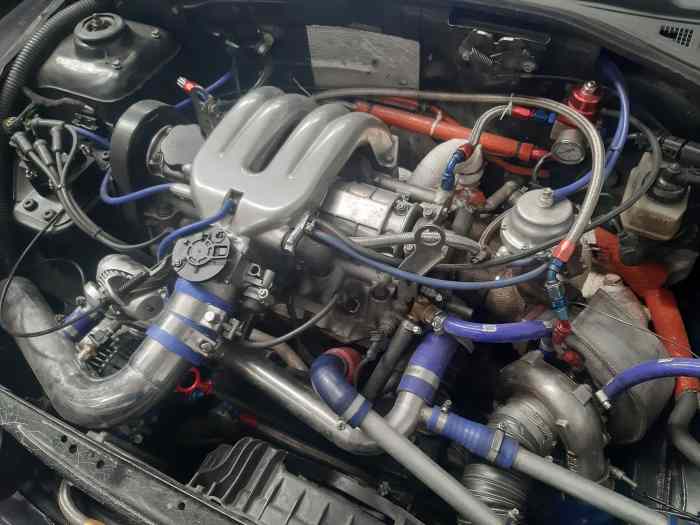 Clio 1 kit maxi moteur volvo 480 turbo 12000€ 5