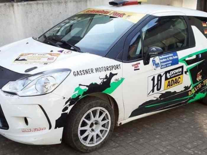 Citroen DS3 R1 with R3 Parts Trophy CAR WINNER CAR in Germany 0